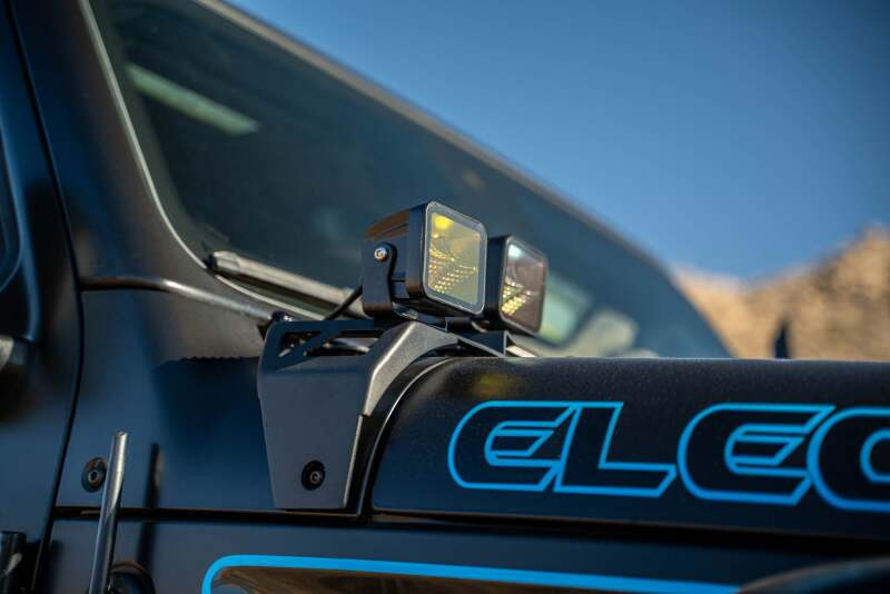 DV8 Offroad 21-23 Jeep Wrangler JL 4XE Dual Light Pod Mounts - LBJL-12 Photo - out of package