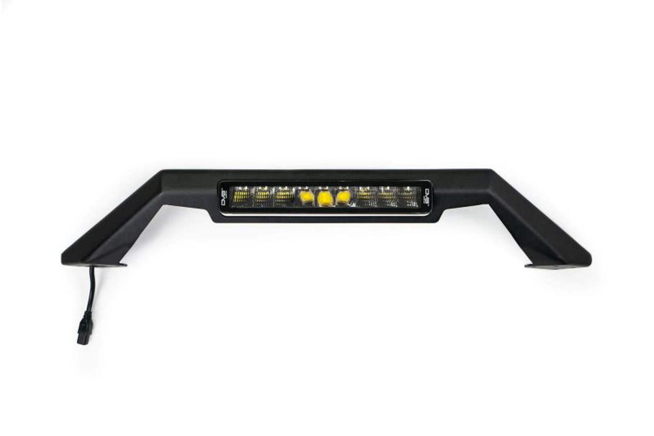 DV8 Offroad Bull Bar Add-On For DV8 Ford Bronco Bumpers - Fits 13in Elite Series Light Bar - LBUN-01 DV8 Offroad Bull Bar Add-On For DV8 Ford Bronco Bumpers - Fits 13in Elite Series Light Bar - LBUN-01
