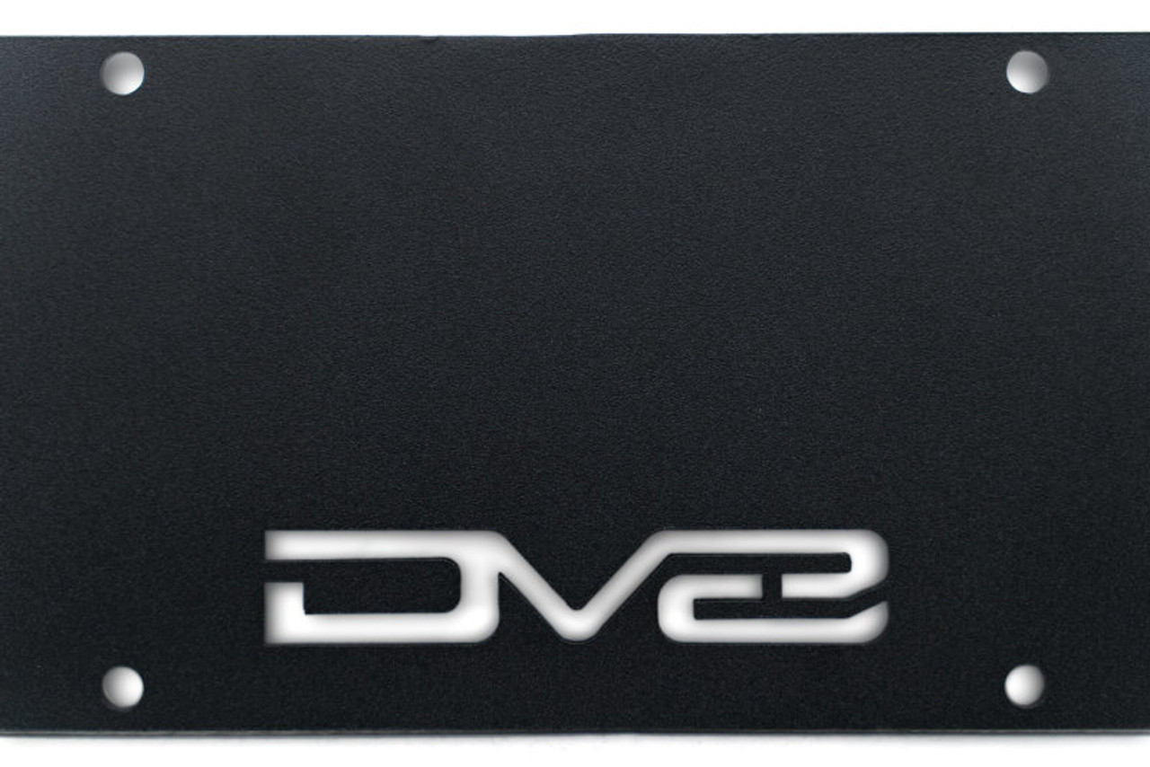 DV8 Offroad 21-23 Ford Bronco Capable Bumper Front License Plate Mount - LPBR-04