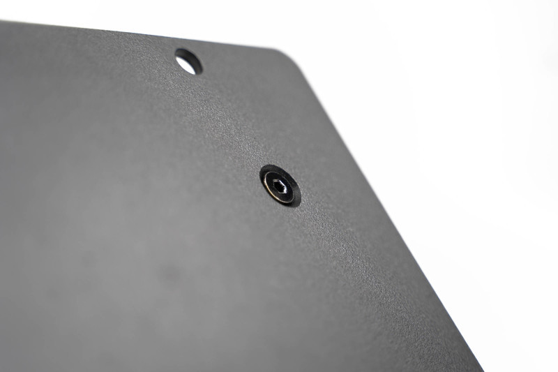 DV8 Offroad 2021 Ford Bronco Capable Bumper Slanted Front License Plate Mount - LPBR-05