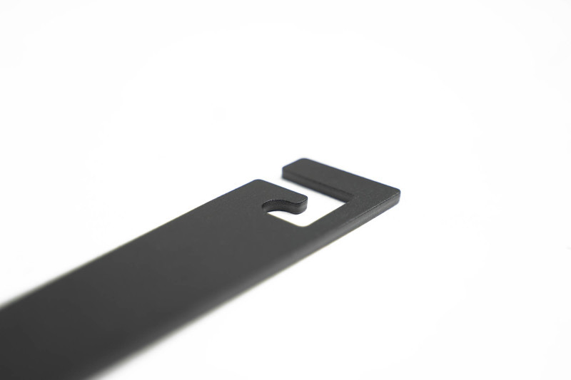 DV8 Offroad 2021 Ford Bronco Capable Bumper Slanted Front License Plate Mount - LPBR-05