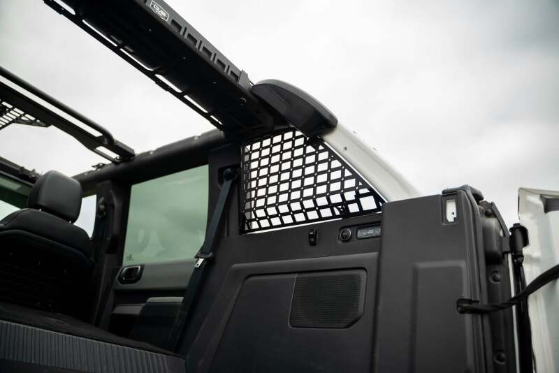 DV8 21+ Ford Bronco Pocketed Rear Window Molle Panels (Soft Top/2-Door Models) - MPBR-08 Photo - out of package