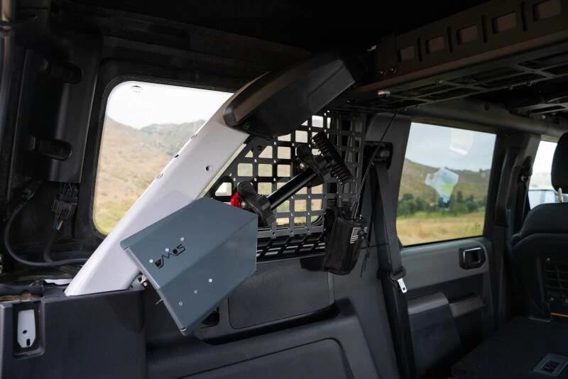DV8 21+ Ford Bronco Pocketed Rear Window Molle Panels (Soft Top/2-Door Models) - MPBR-08 Photo - out of package