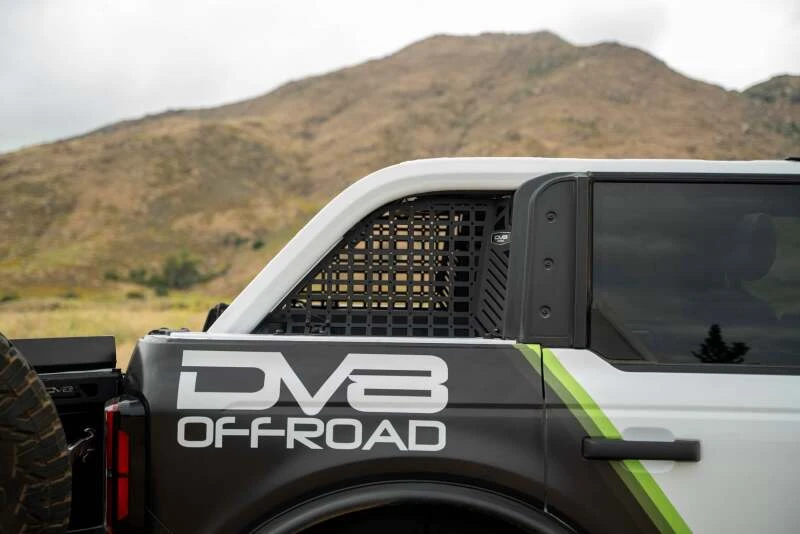 DV8 21+ Ford Bronco Pocketed Rear Window Molle Panels (Soft Top/2-Door Models) - MPBR-08 Photo - out of package