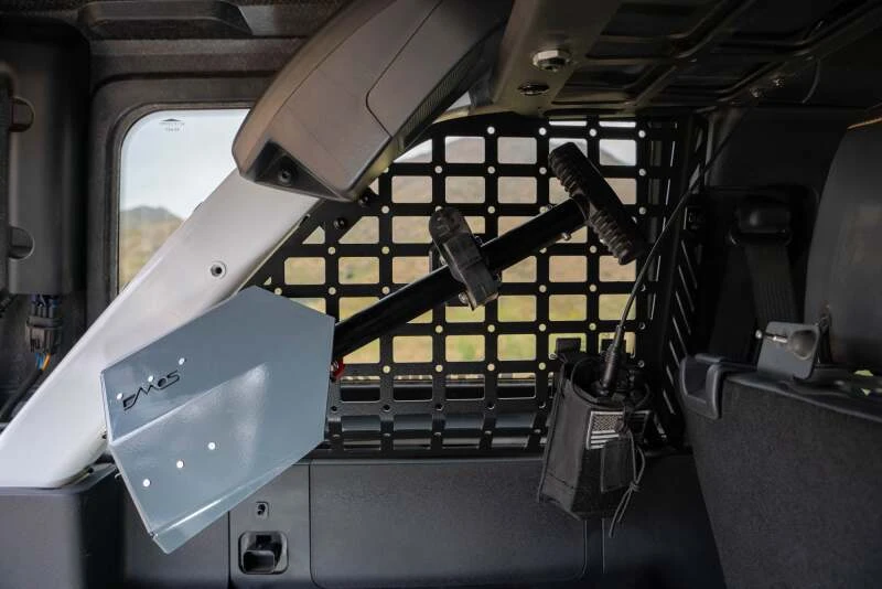 DV8 21+ Ford Bronco Pocketed Rear Window Molle Panels (Soft Top/2-Door Models) - MPBR-08 Photo - out of package