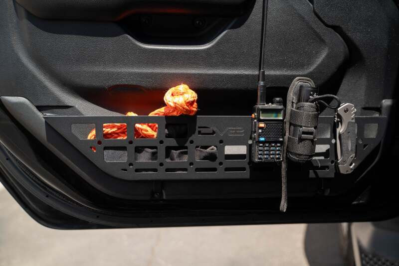 DV8 Offroad 2018+ Jeep Wrangler JL/Gladiator JT Slim Front Door Molle Pockets - MPJL-07 Photo - out of package