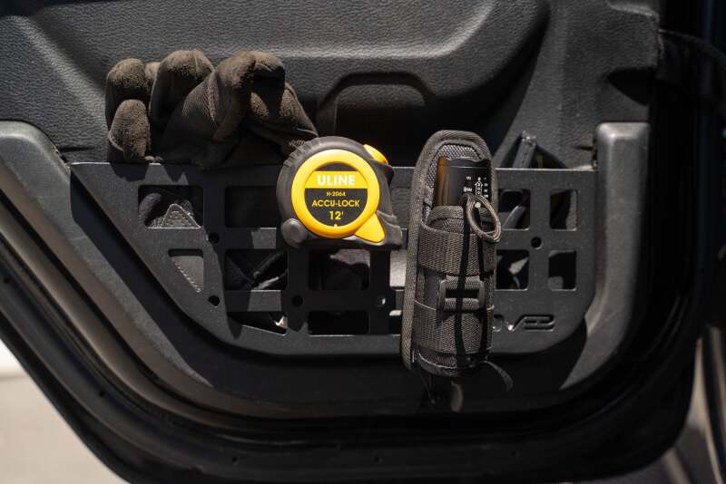 DV8 Offroad 2018+ Jeep Wrangler JL/Gladiator JT Slim Rear Door Molle Pockets - MPJL-08 Photo - out of package