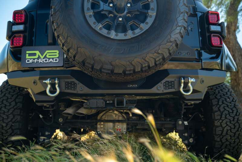 DV8 Offroad 2021+ Ford Bronco Competition Series Rear Bumper - RBBR-05 Photo - out of package