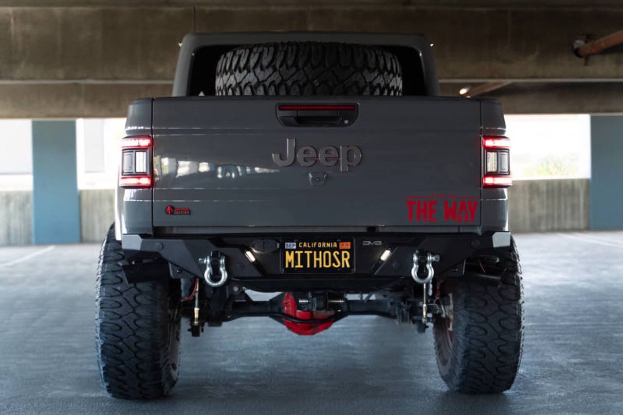 DV8 Offroad 20-23 Jeep Gladiator JT FS-15 Series Rear Bumper - RBGL-11