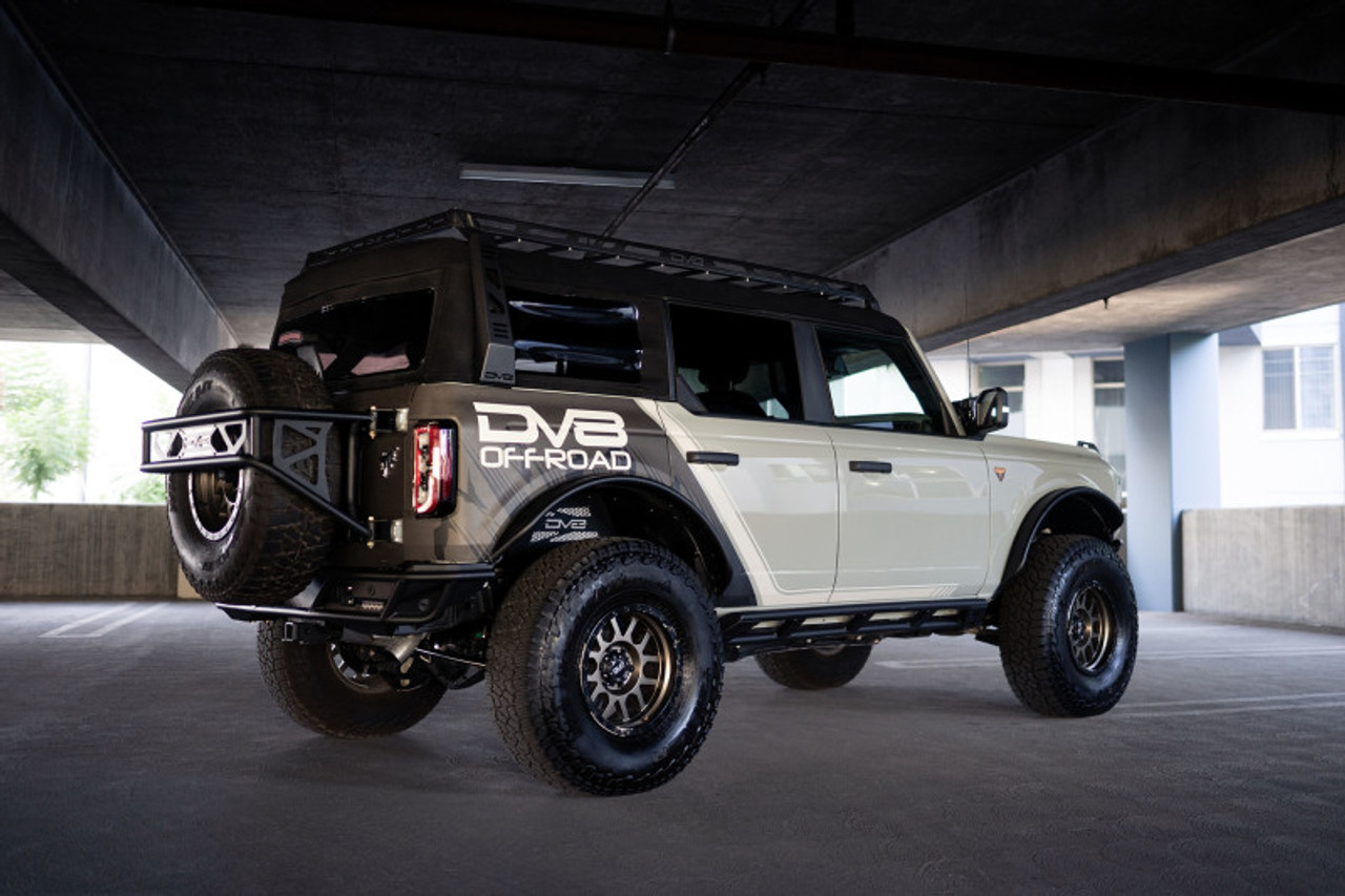 DV8 Offroad 21-23 Ford Bronco Soft Top Roof Rack - RRBR-01