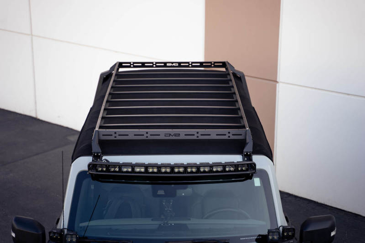 DV8 Offroad 21-23 Ford Bronco Soft Top Roof Rack - RRBR-01