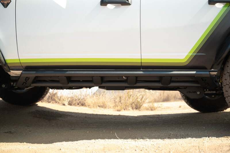 DV8 Offroad 2021+ Ford Bronco (excl. 2-Door/Raptor) FS-15 4-Door Rock Sliders V2 - SRBR-07 Photo - out of package