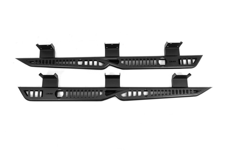 DV8 Offroad 19-25 RAM 1500 Crew Cab OE Plus Side Steps - Black Steel - SRDR1-01 Photo - out of package