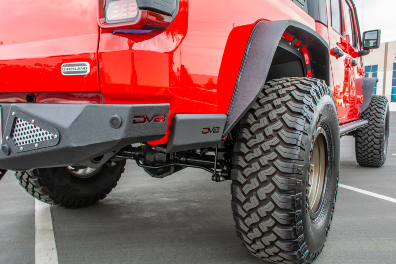 DV8 Offroad 2019+ Jeep Gladiator Bedside Sliders - SRGL-01