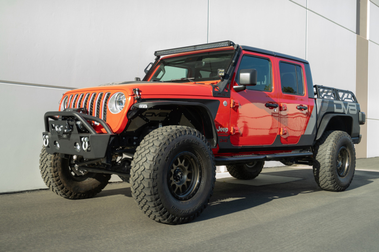 DV8 Offroad 20-23 Jeep Gladiator JT Rock Skins - SRGL-09