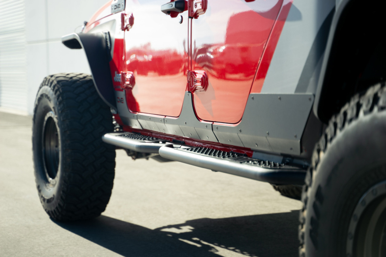 DV8 Offroad 20-23 Jeep Gladiator JT Rock Skins - SRGL-09