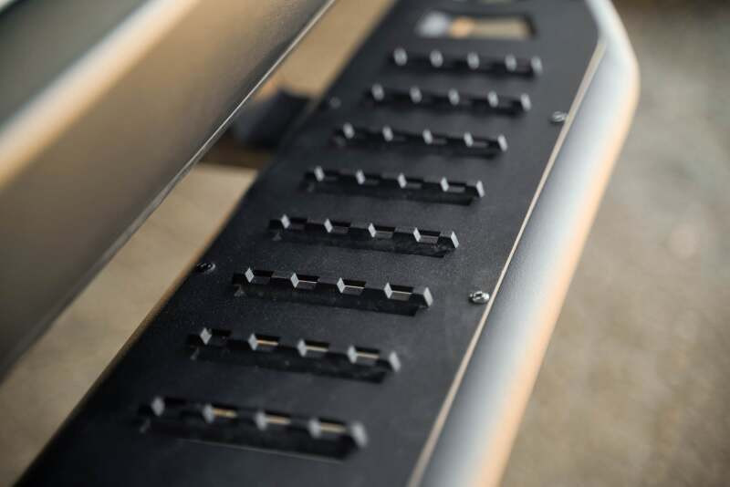 DV8 Offroad 24-25 Toyota Land Cruiser OE Plus Side Steps - Black Steel - SRTL4-01 Photo - out of package