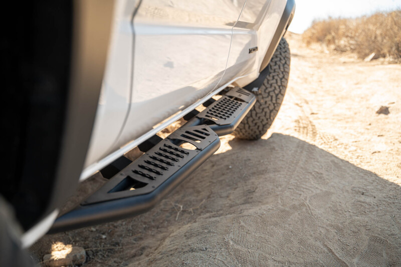 DV8 24-25 Toyota Tacoma Double Cab OE Plus Side Steps - SRTT1-03 Photo - out of package
