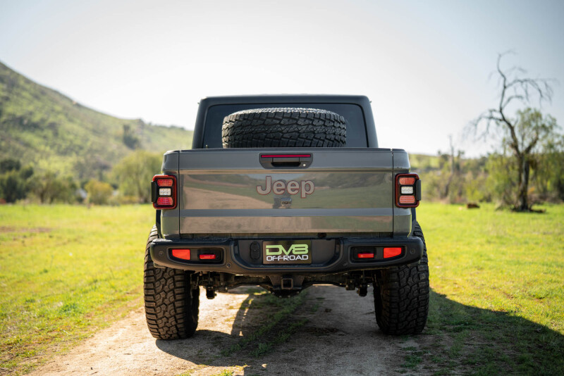 DV8 Offroad 2020+ Jeep Gladiator JT Adjustable In-Bed Tire Carrier - TCGL-03 Photo - out of package