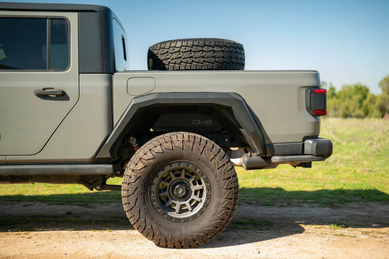 DV8 Offroad 2020+ Jeep Gladiator JT Adjustable In-Bed Tire Carrier - TCGL-03 Photo - out of package