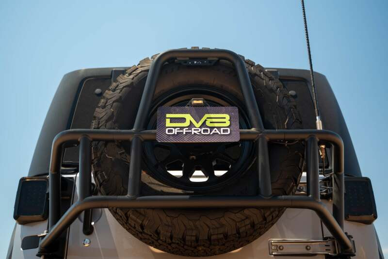 DV8 07-18 Jeep Wrangler JK Body Mounted Tire Carrier - TCJK-14 Photo - out of package