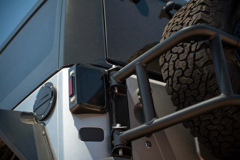 DV8 07-18 Jeep Wrangler JK Body Mounted Tire Carrier - TCJK-14 Photo - out of package