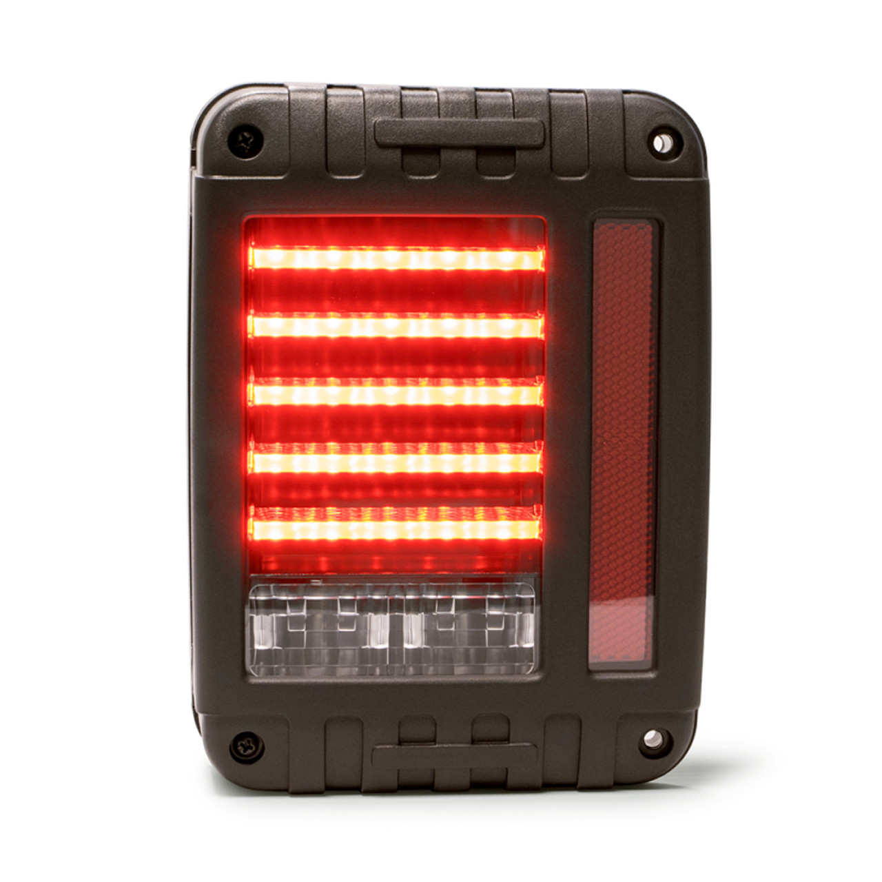 DV8 Offroad 07-18 Jeep Wrangler JK Horizontal LED Tail Light - TLJK-01