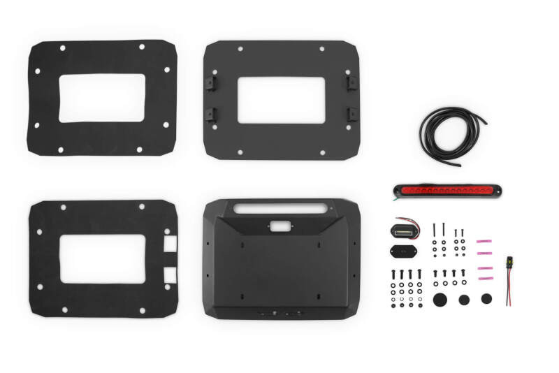 DV8 Offroad 07-18 Jeep Wrangler JK Spare Tire Delete - TSJK-01 Photo - out of package