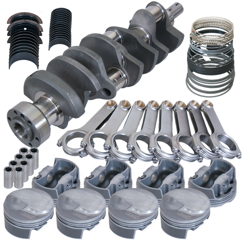 Eagle Chevy 454 4.250in Crank 6.385in H-Beam 18cc Dome 4.320in Pistons Rotating Assembly - 11113070