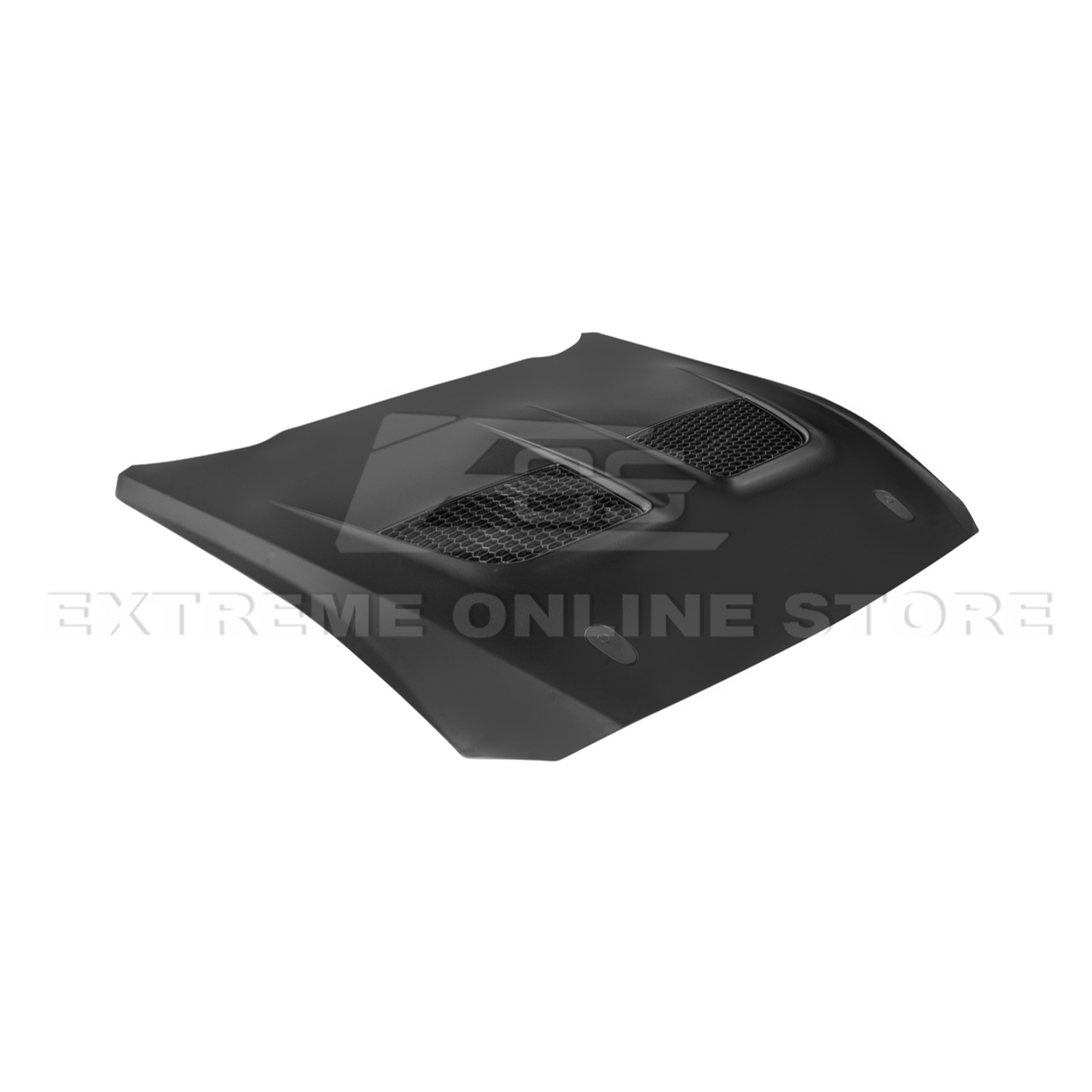 EOS Primed Black Hood - GTD Style - 2024+ Ford Mustang (HOOD-1015-ALU)