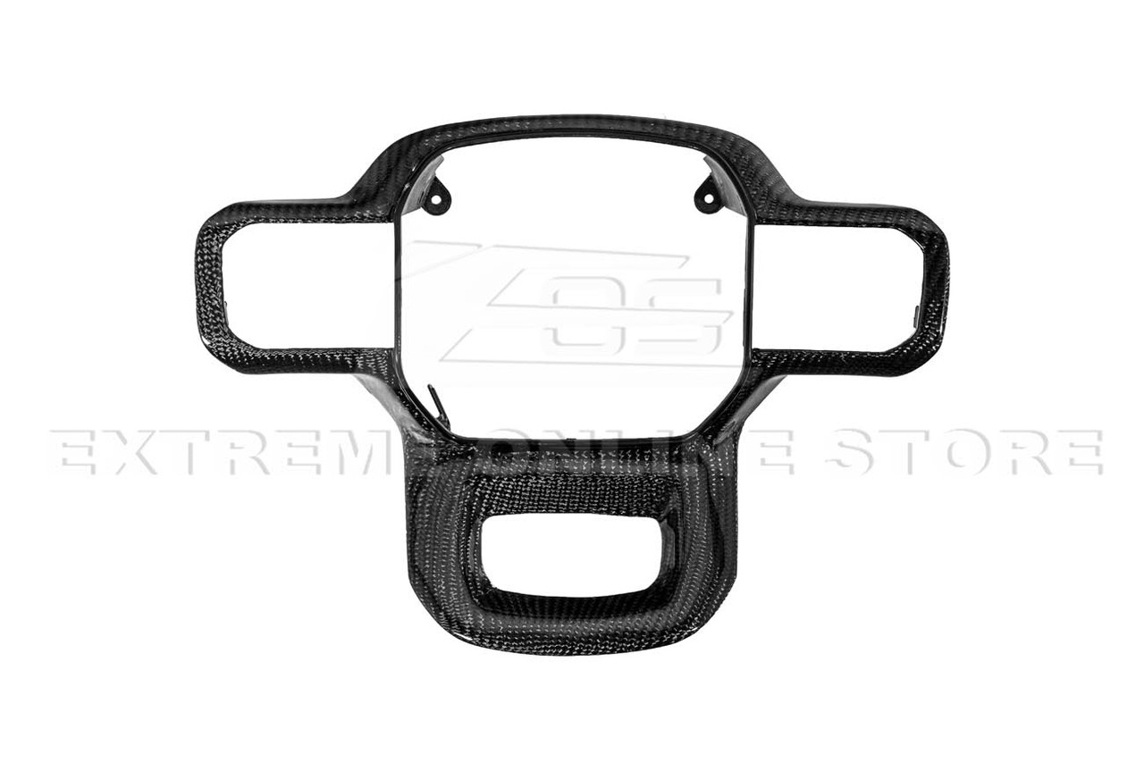 EOS Carbon Fiber Steering Wheel Button Cover - 2021+ Ford F-150