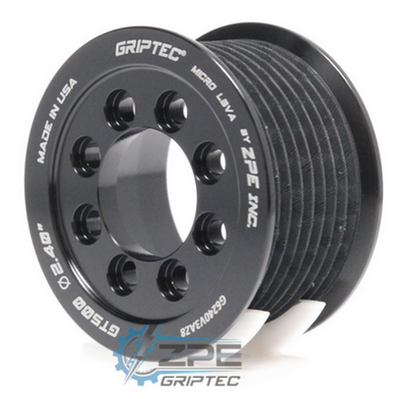 Griptec 2.40 Upper Supercharger Pulley - 2020+ Mustang GT500