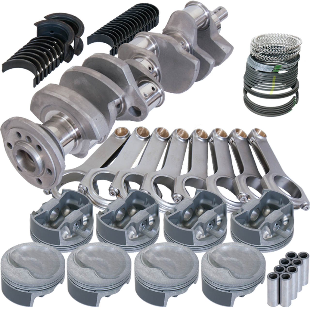 Eagle Chevy 400 3.750in Crank 6.000in H-Beam -16cc 4.125in Pistons Rotating Assembly - 12508000