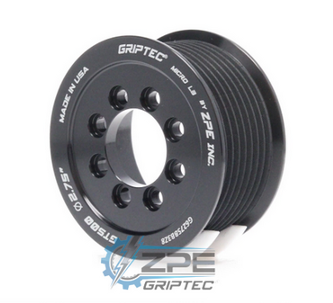 Griptec 2.75 Upper Supercharger Pulley - 2020+ Mustang GT500