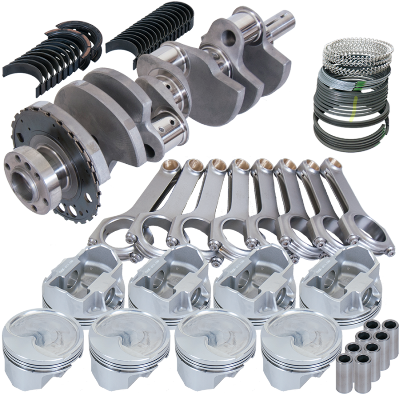 Eagle Chevy LS2 4.000in Crank 24 Tth Reluctor 6.125in H-Beam 4.060in Pistons Rotating Assembly - 127144060