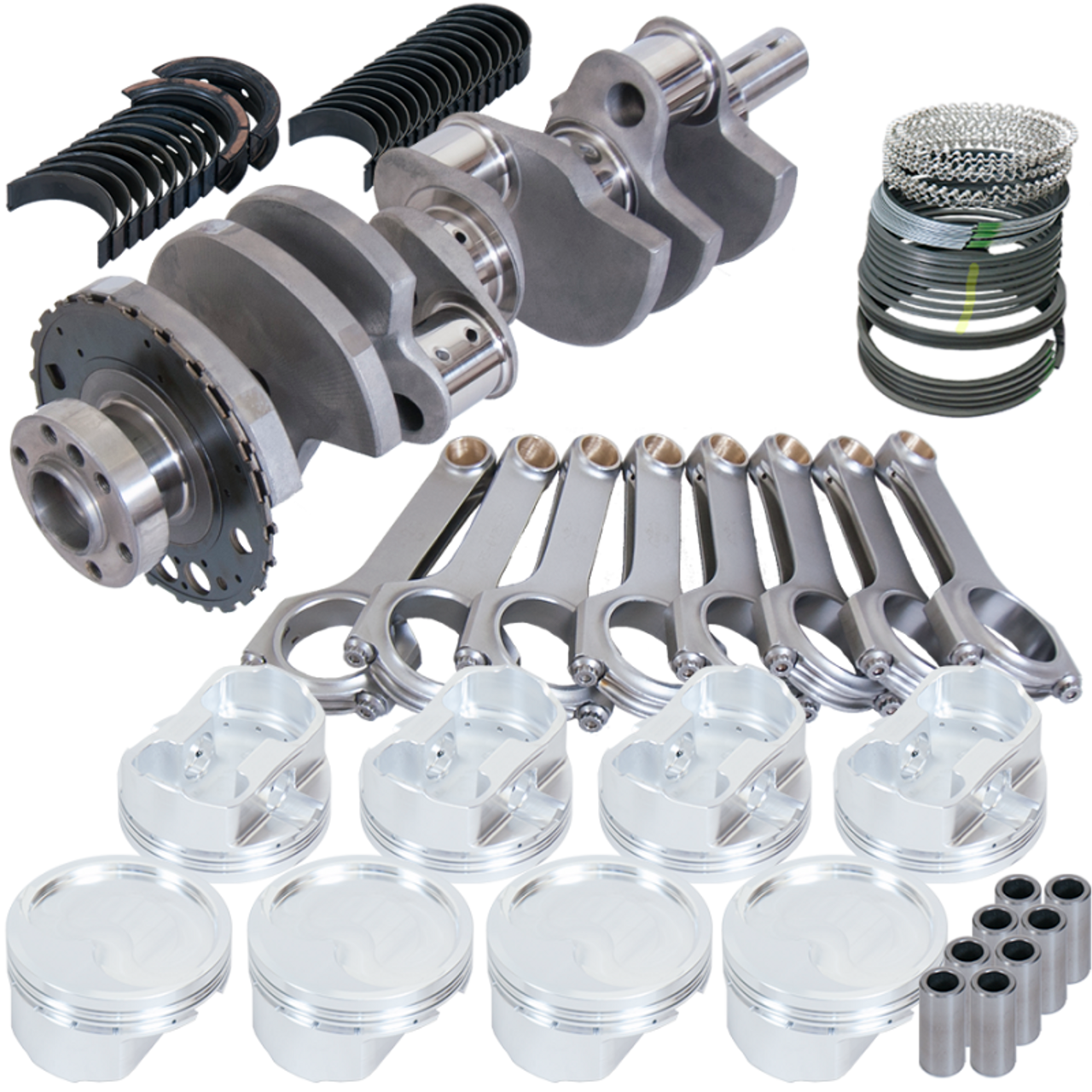 Eagle Chevy LS2 4.000in Crank 24 Tth Reluctor 6.125in H-Beam -29cc 4.005in Pistons Rotating Assembly - 128224005