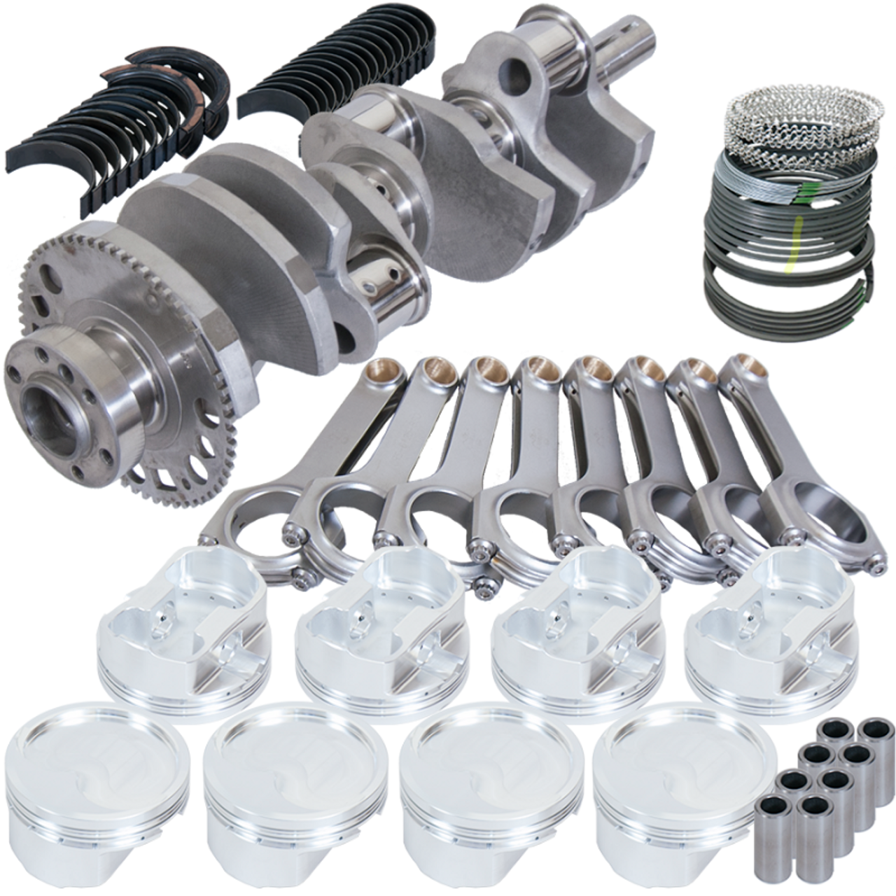 Eagle Chevy LS2 4.000in Crank 58 Tth Reluctor 6.125in H-Beam -29cc 4.005in Pistons Rotating Assembly - 128234005