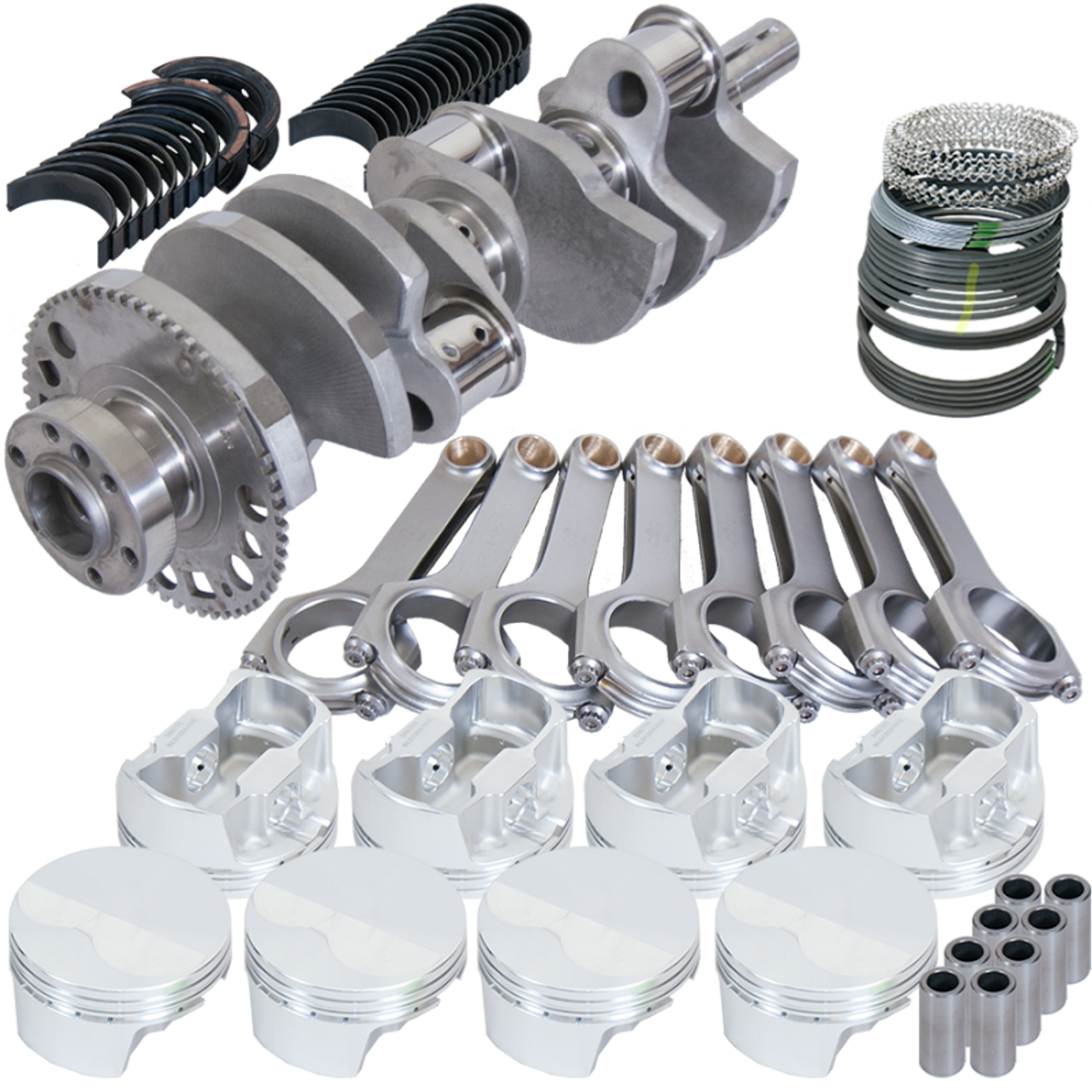 Eagle Chevy LS7 4.000in Crank 58 Tth Reluctor 6.125in H-Beam 4.125in Pistons Rotating Assembly - 128454125