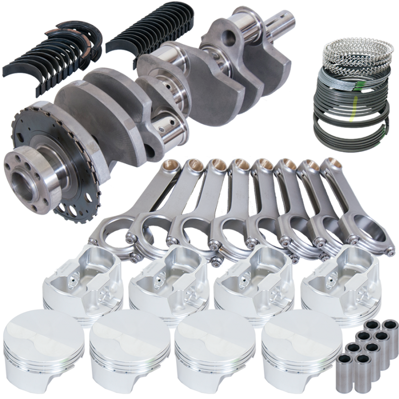 Eagle Chevy LS7 4.000in Crank 24 Tth Reluctor 6.125in H-Beam 4.125in Pistons Rotating Assembly - 128464125