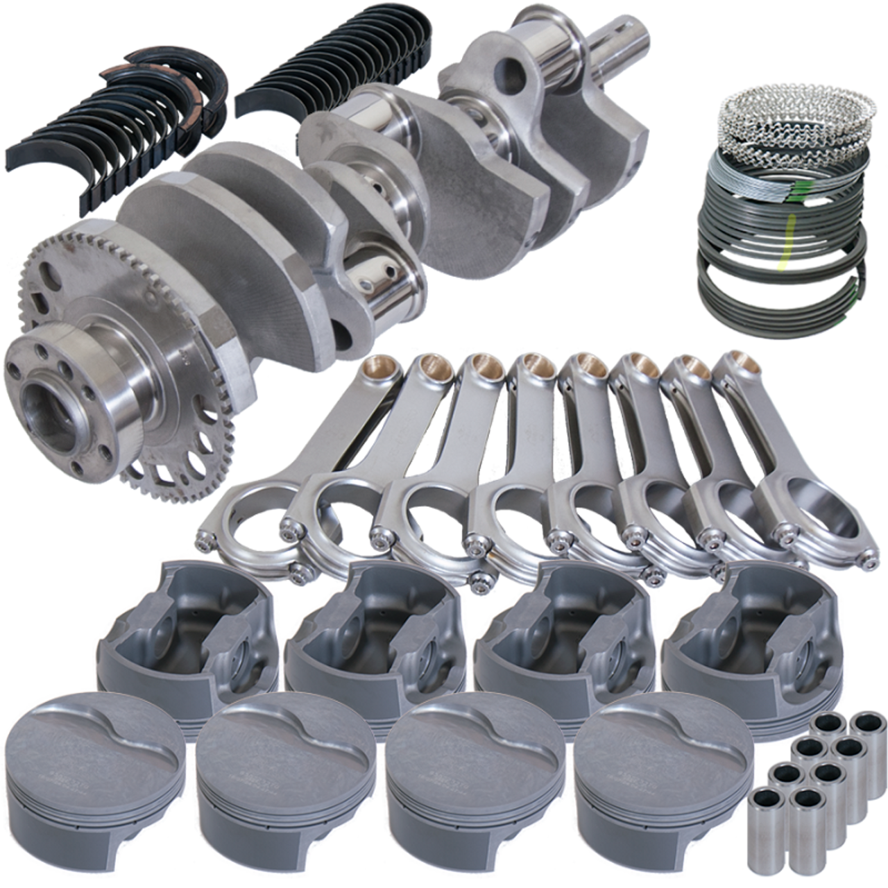 Eagle Chevy LS3 4.000in Crank 58 Tth Reluctor 6.125in H-Beam 4.030in Pistons Rotating Assembly - 129464030