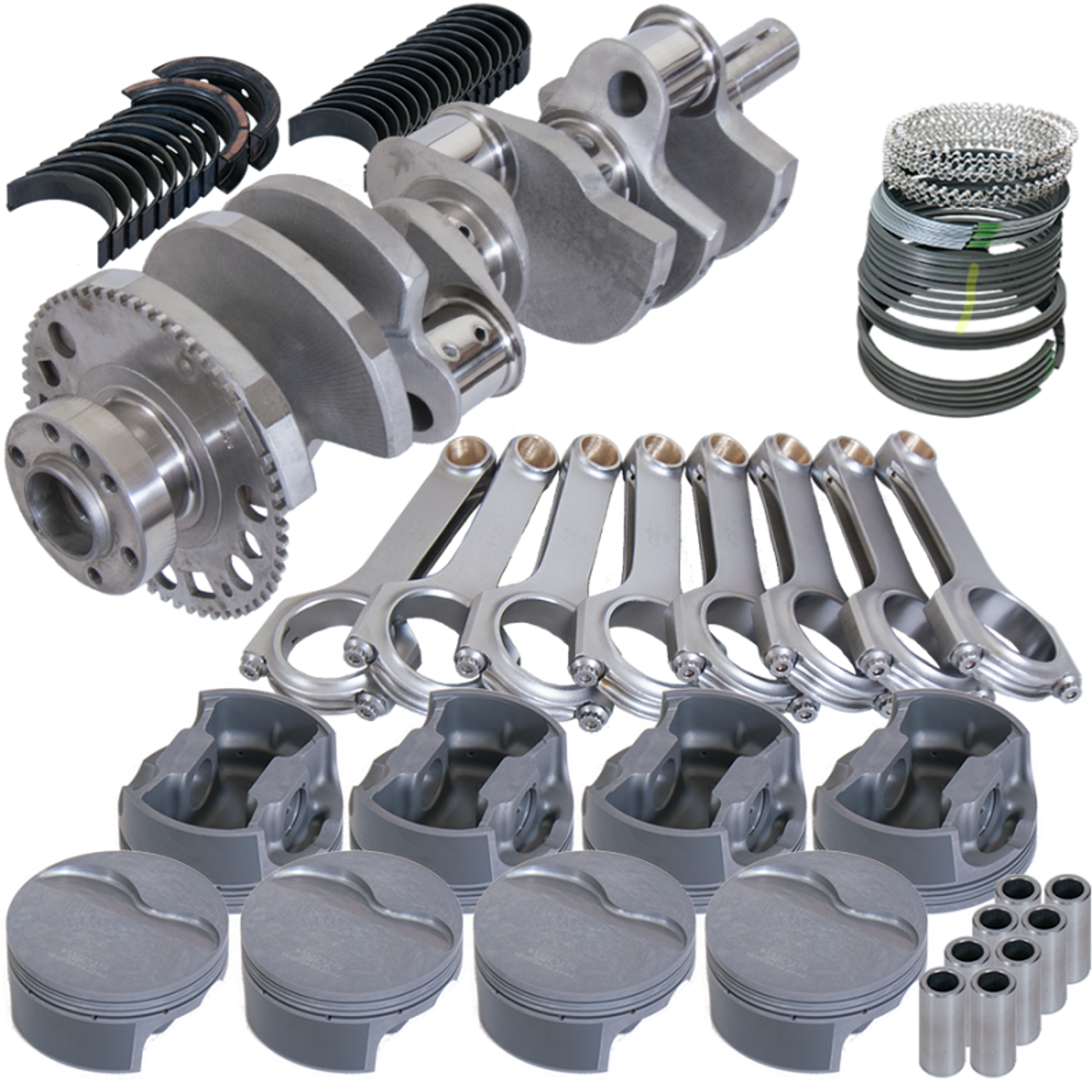 Eagle Chevrolet LS-Series w/L92 Heads 403-434ci 4.070in Bore 58 Tooth Relct Rotating Assembly Kit - 129464070