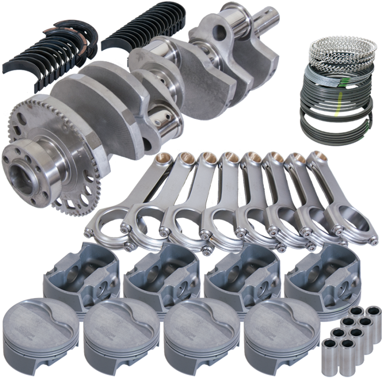 Eagle Chevy LS1 4.000in Crank 58 Tth Reluctor 6.125in H-Beam -6cc 3.905in Pistons Rotating Assembly - 129833905