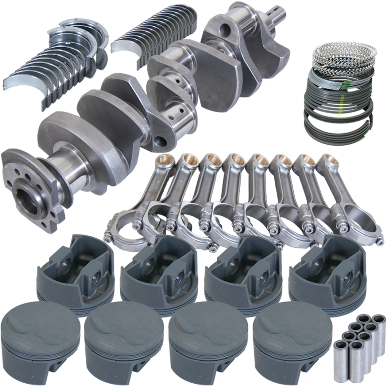 Eagle Chevrolet Small Block Rotating Assembly w/ 4.155in Bore 3.750in Stroke -5cc Dome - 13014030