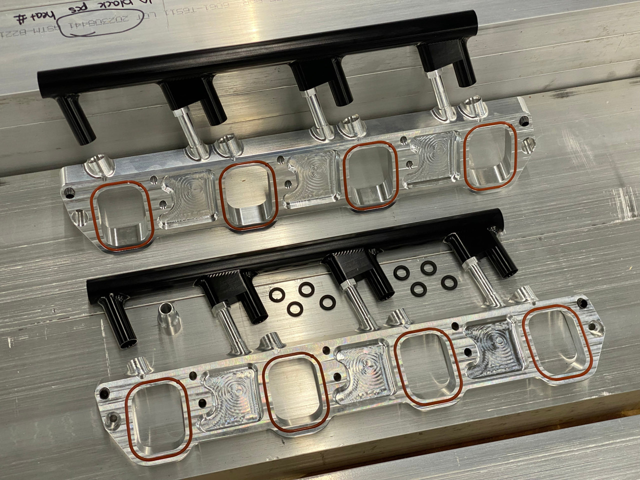 DSX LTX Port Injection Plates - Stock Valve Covers - LT1 / LT4