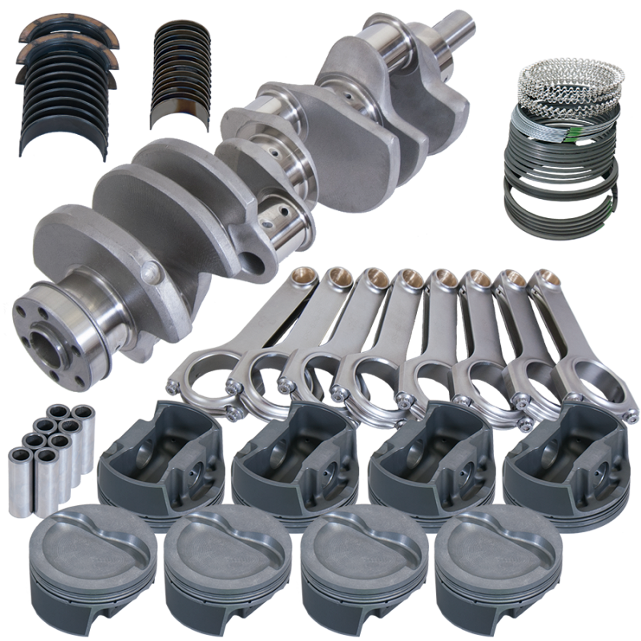 Eagle Ford 351W 4.000in Crank 6.250in H-Beam -20cc Inv Dome 4.040in Pistons Rotating Assembly - 14129040