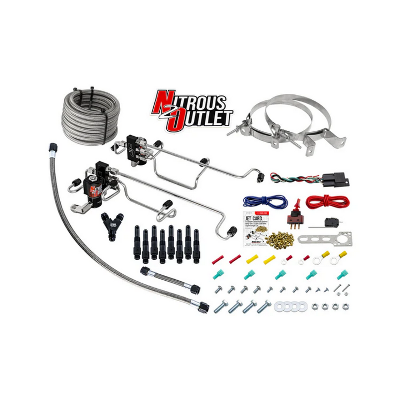 Nitrous Outlet Direct Port Nitrous System - Kong Gen 3 Billet Supercharger Lid - LSA / LS9