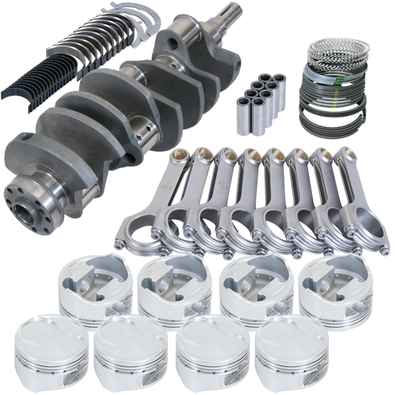 Eagle Ford 4.6 2V Windsor 3.750in Crank 5.950in H-Beam -13cc 3.582in Pistons Rotating Assembly - 14407W030