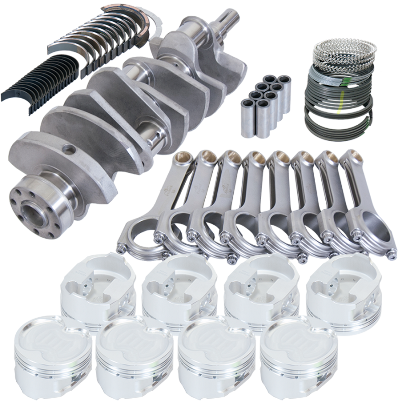 Eagle Ford 4.6L 4-Valve Heads Rotating Assembly Kit with 5.933in H-Beam - +.020 Bore - 14420020