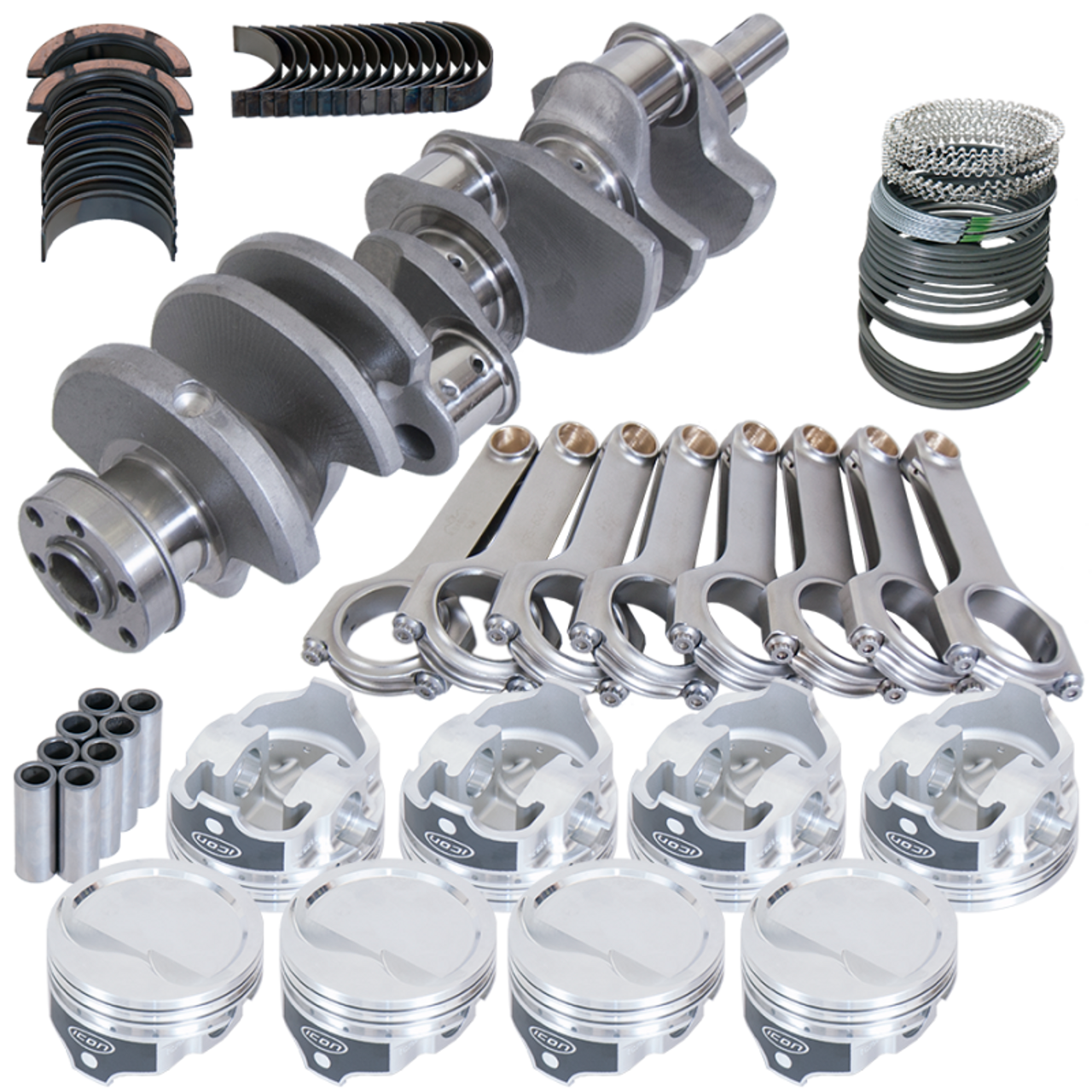 Eagle Ford 351W 4.000in Crank 2.750in Mains 6.200in H-Beam -15.8cc 4.060in Pistons Rotating Assembly - 14637060