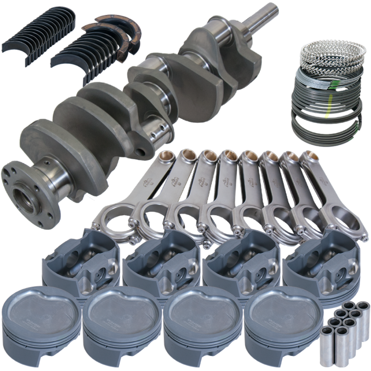 Eagle Ford 429/460 SCJ 4.300in Crank 6.800in H-Beam -38cc Inv Dome 4.440in Pistons Rotating Assembly - 15010080